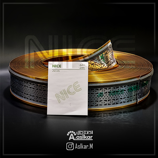 چلنیوم طلایی آینه ای سوپر ساید 9سانتNICE