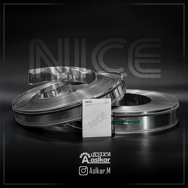 چلنیوم نقره ای آینه ساده 7سانت NICE