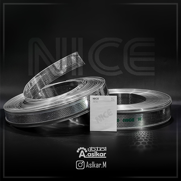 چلنیوم نقره ای آینه پانچی دایره 9سانت NICE