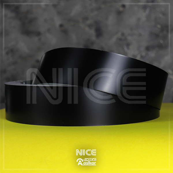 لبه سویدی مشکی مات7سانت