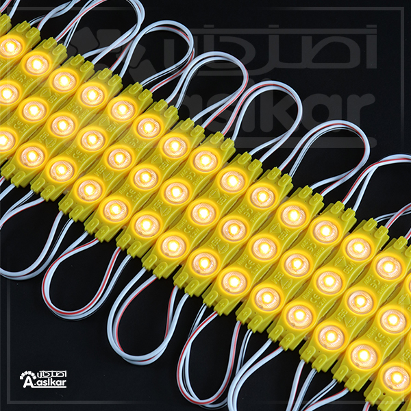 SMDبلوکی لنزدار زرد جم