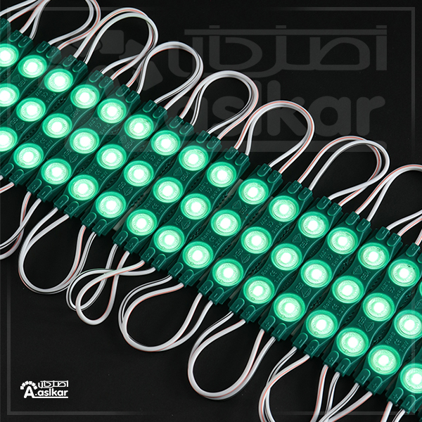 SMDبلوکی لنزدار سبز جم