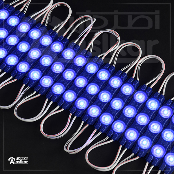 SMDبلوکی لنزدار آبی جم