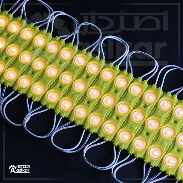 SMDبلوکی لنزدار زرد جم پلاس