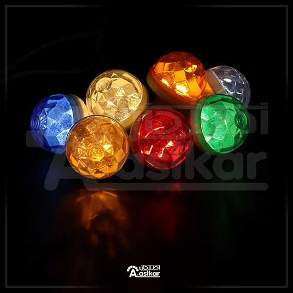 لامپ لاسوگاسی مدل منشوری در 7رنگ