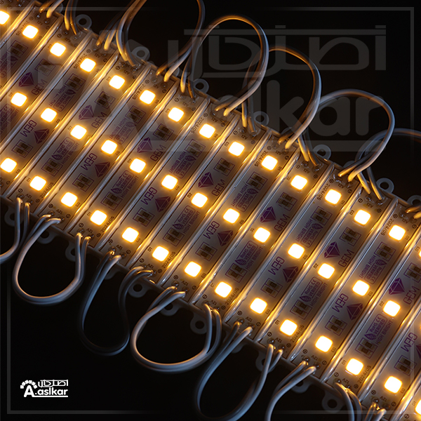 SMD بلوکی رزین زرد جم